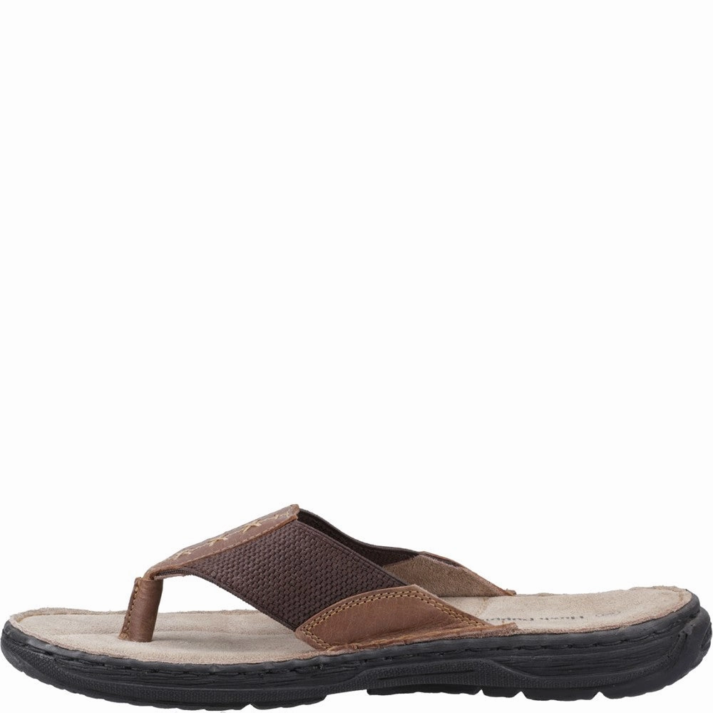 Prairie Run Hush Puppies Alan Toepost Sandal