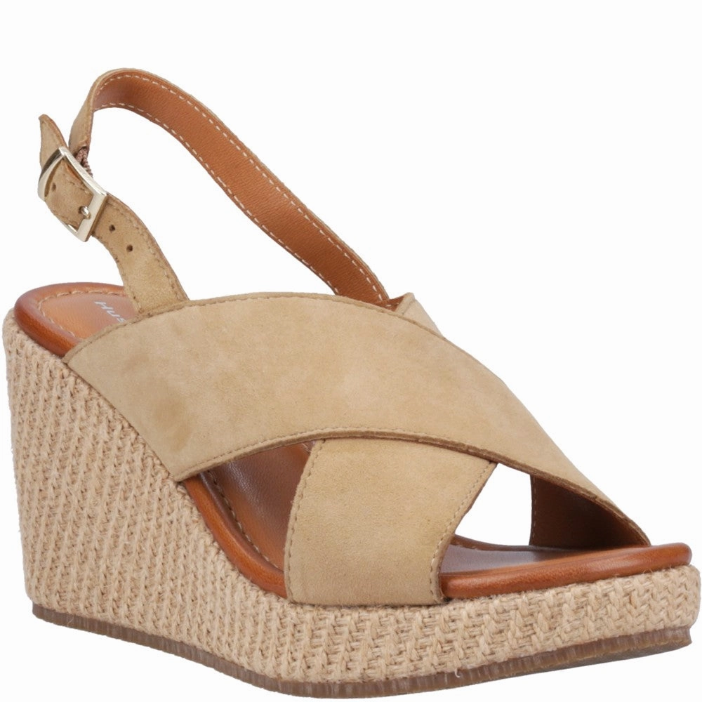 Comfortable Footwear Hush Puppies Perrie Wedge Sandal