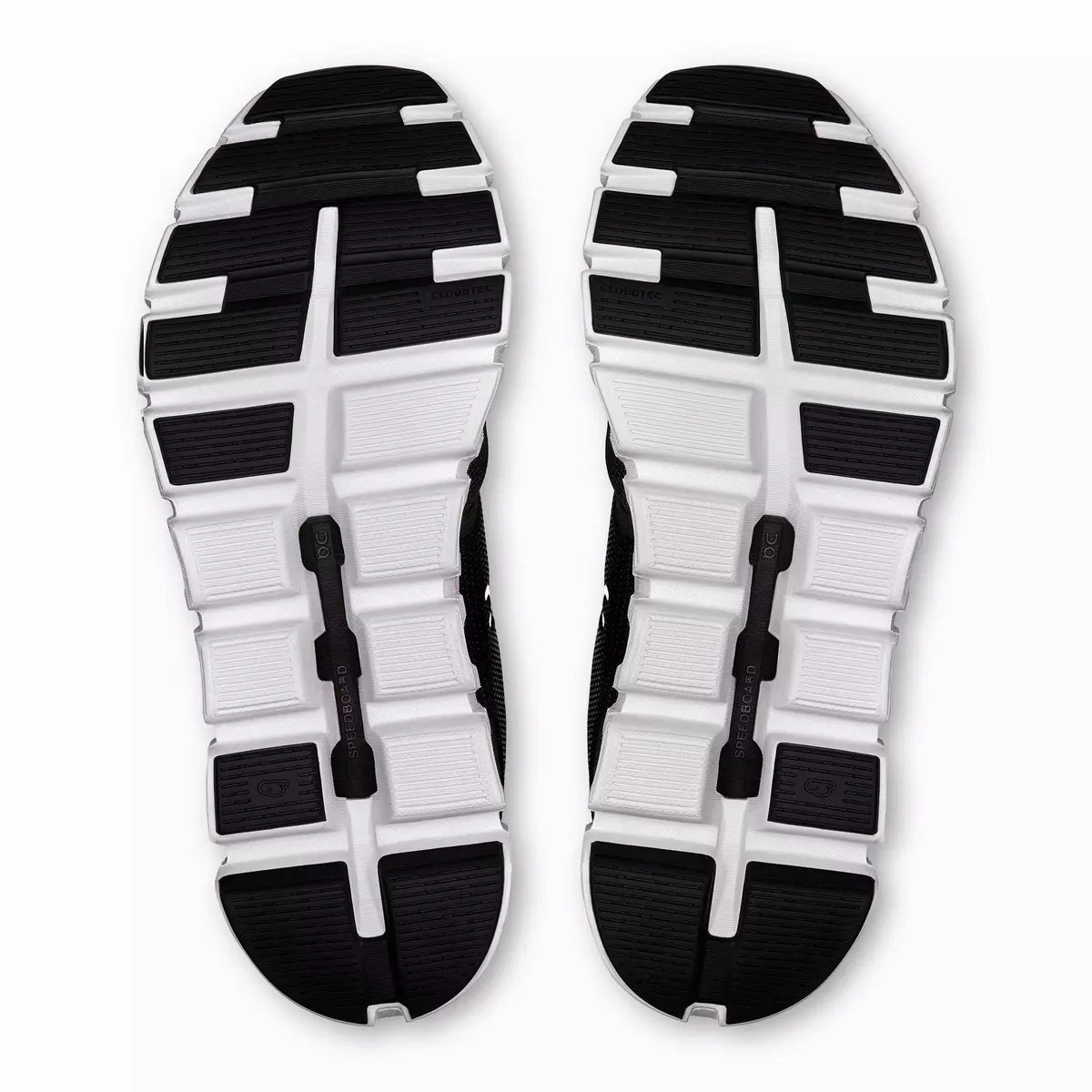 Wide fit Women's ON Cloud 6 Black/White