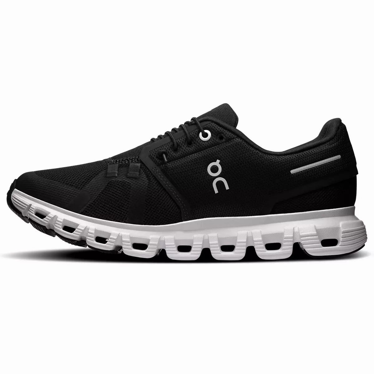 Women's ON Cloud 6 Black/White Breathable Inside
