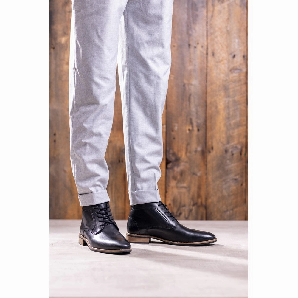 Hush Puppies Declan Lace Boot Concert Style Soft Lining