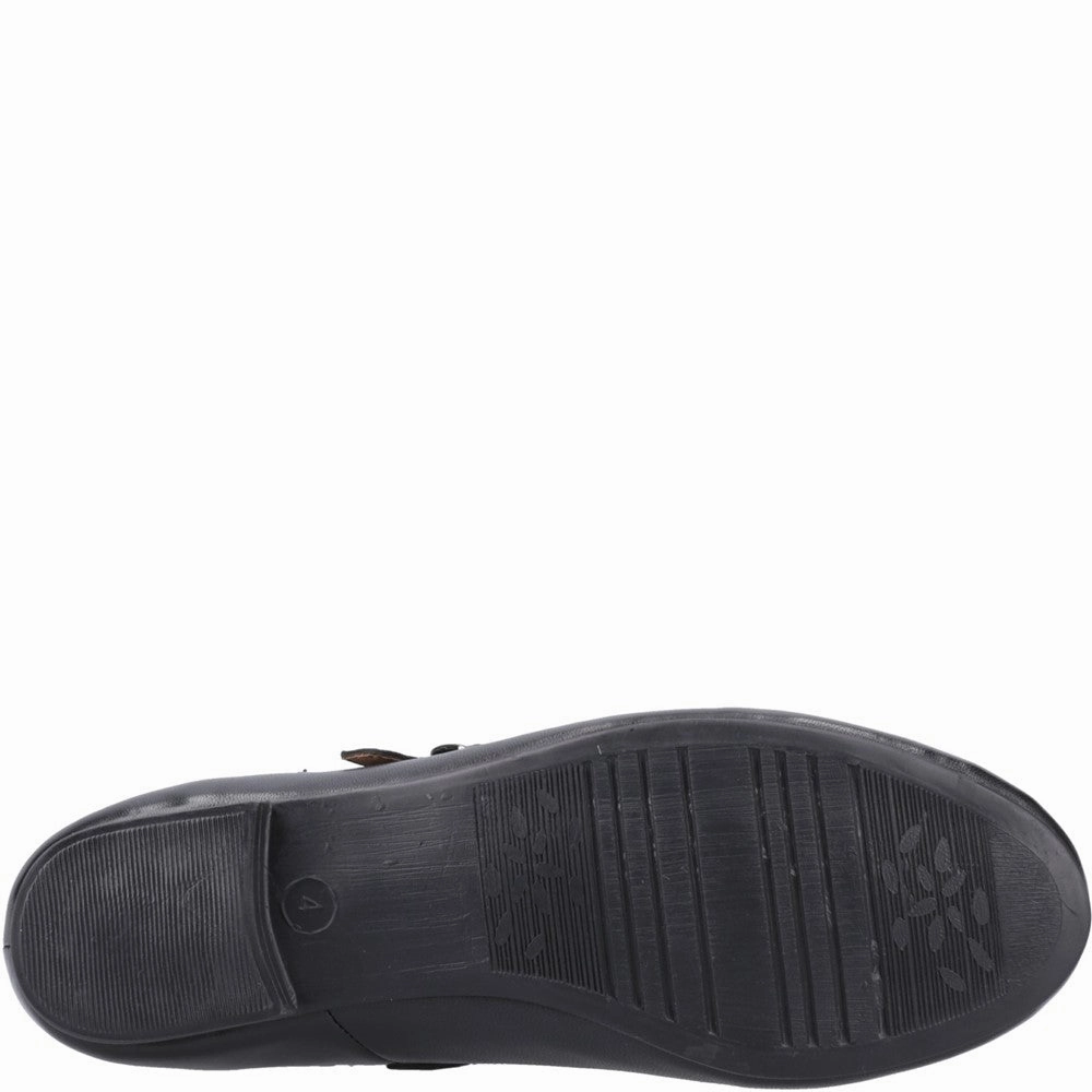 Square Toe Design Hush Puppies Nancy Mary Jane Ballet