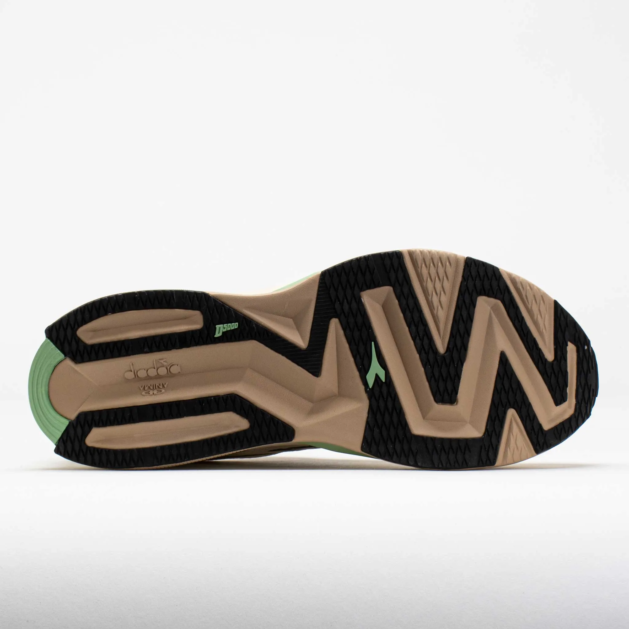 Diadora Atomo v7000-2 Unisex  Whisper White/Irish Cream medial - support - balance shoes