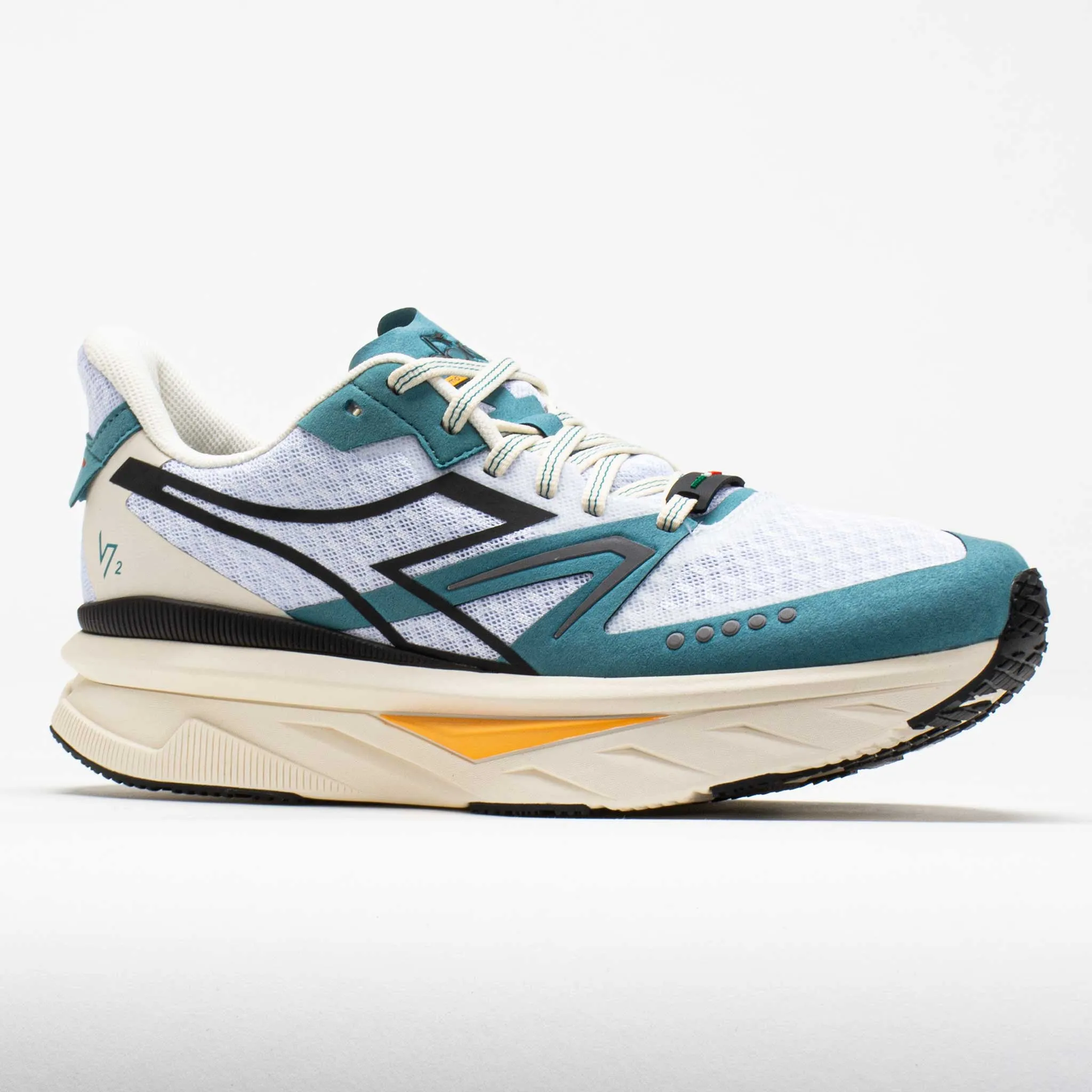 Diadora Atomo v7000-2 Unisex  White/Brittany Blue retirement - themed running shoes
