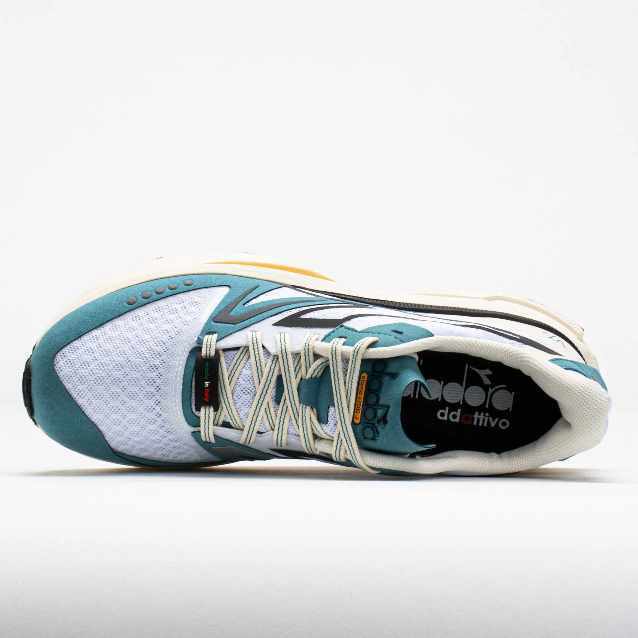 Diadora Atomo v7000-2 Unisex  White/Brittany Blue high - top protection Sprint runner