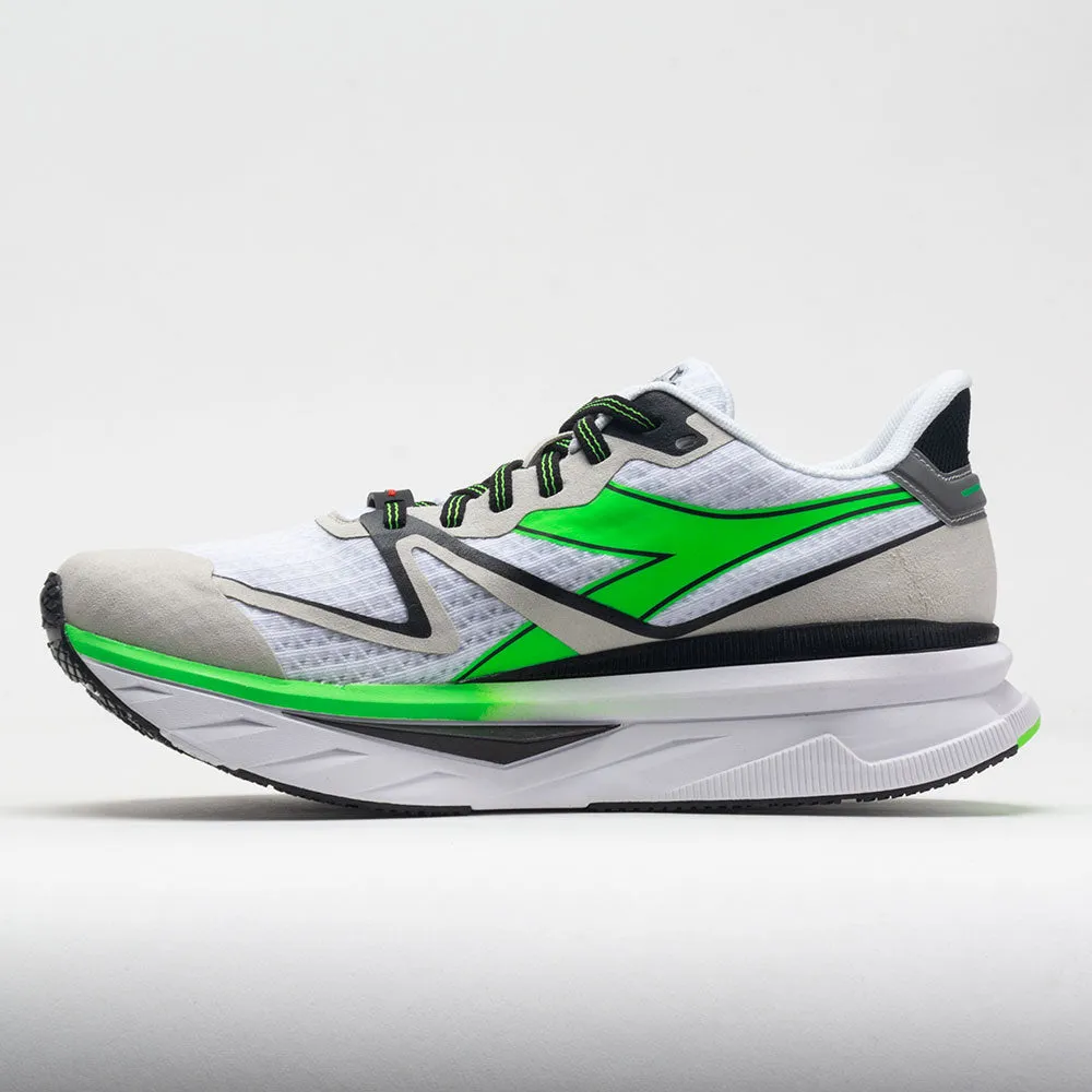 stable platform shoes Diadora Atomo v7000 Men's  White/Green Fluo/Black