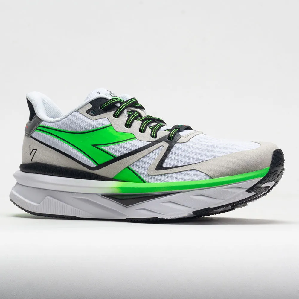 Stable Support ErgonomicDesign Diadora Atomo v7000 Men's  White/Green Fluo/Black