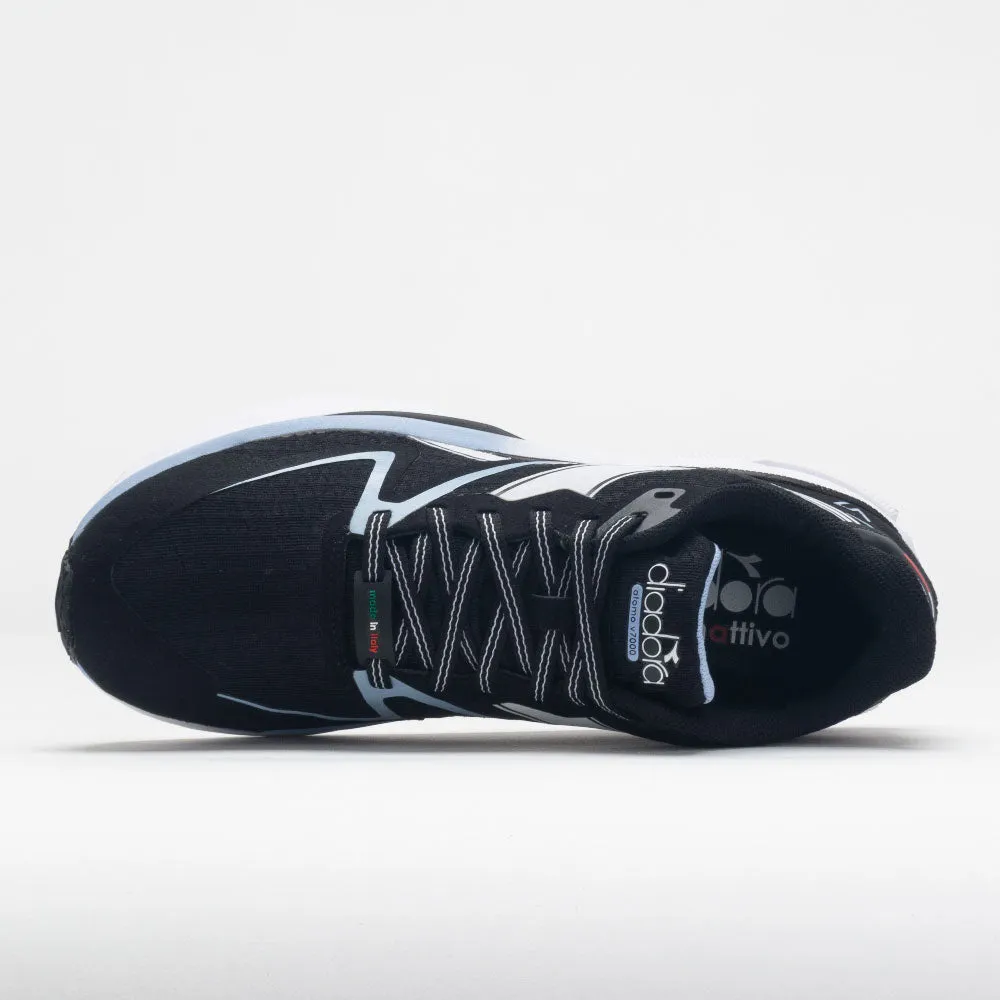 Diadora Atomo v7000 Women's  Black/White Comfortable Upper Material