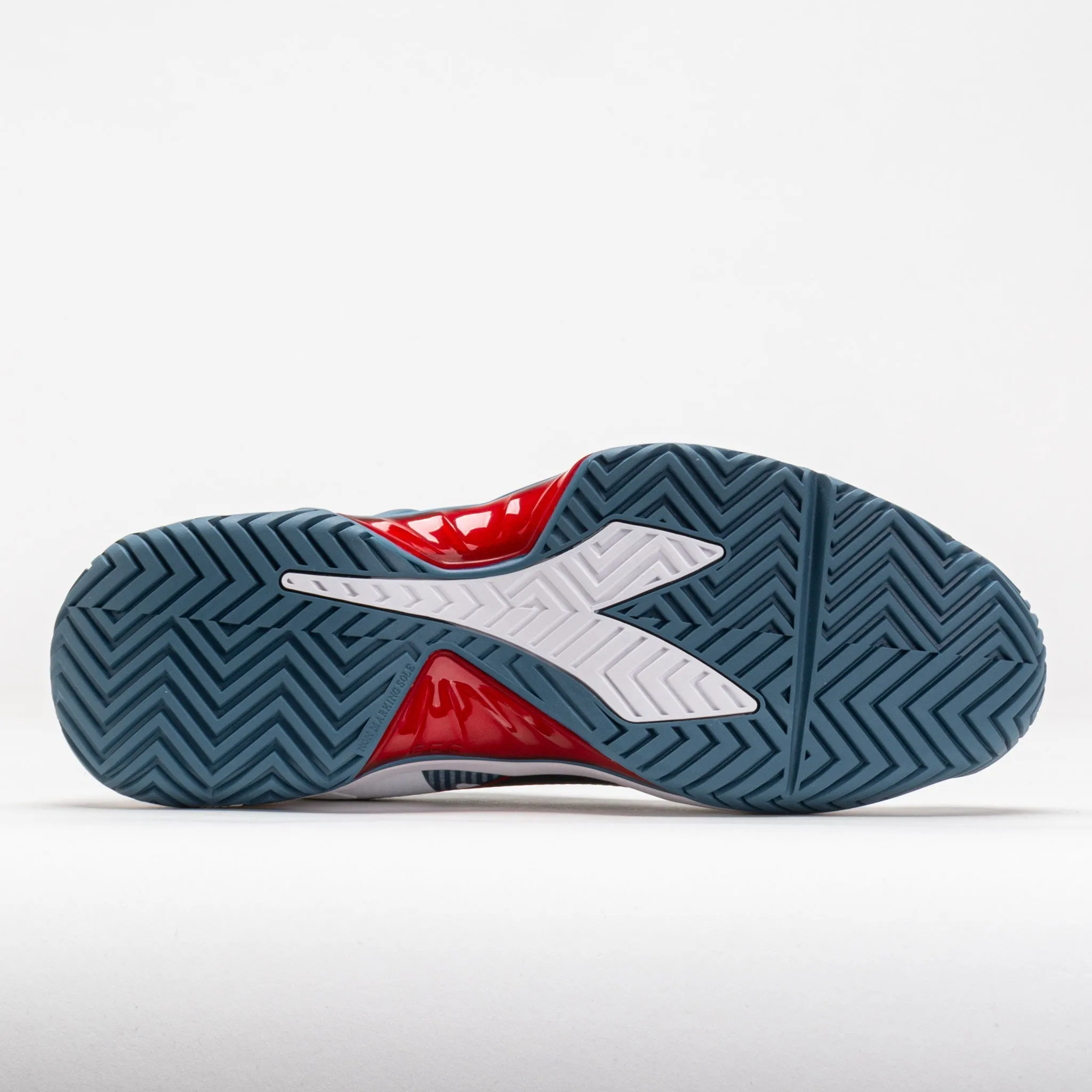 Diadora B.Icon 2 AG Men's  White/Oceanview/Salsa Enhanced Mobility Racer