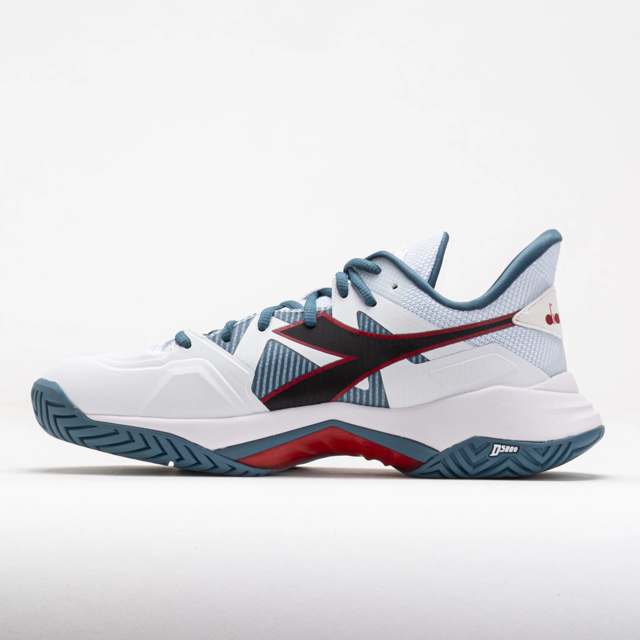 workout footwear Diadora B.Icon 2 AG Men's  White/Oceanview/Salsa