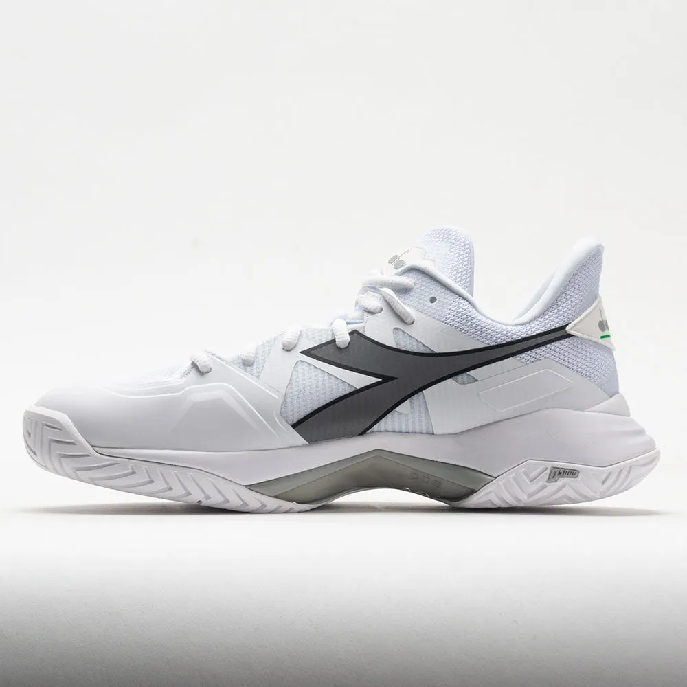 Diadora B.Icon 2 AG Men's  White/Silver ventilated upper running shoes