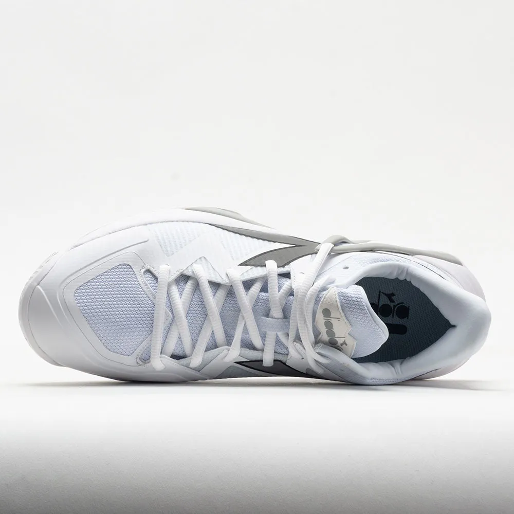 Diadora B.Icon 2 AG Men's  White/Silver long - lasting - durability shoes fast - paced shoes