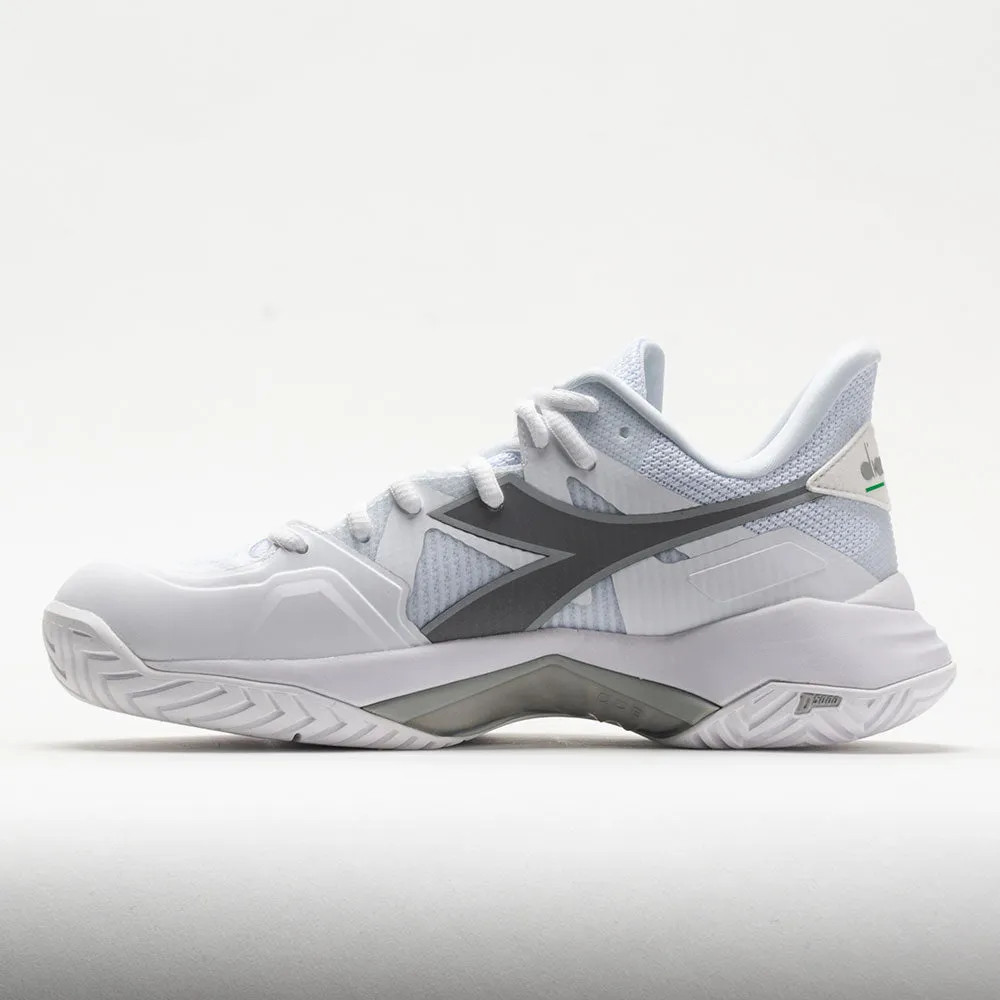 Diadora B.Icon 2 AG Women's  White/Silver pre - made running shoes outsole