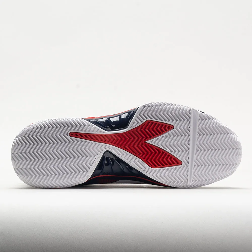 Diadora B.Icon 2 Clay Men's  Blue Corsair/White/Fiery Red gym - ready shoe readiness kids' style