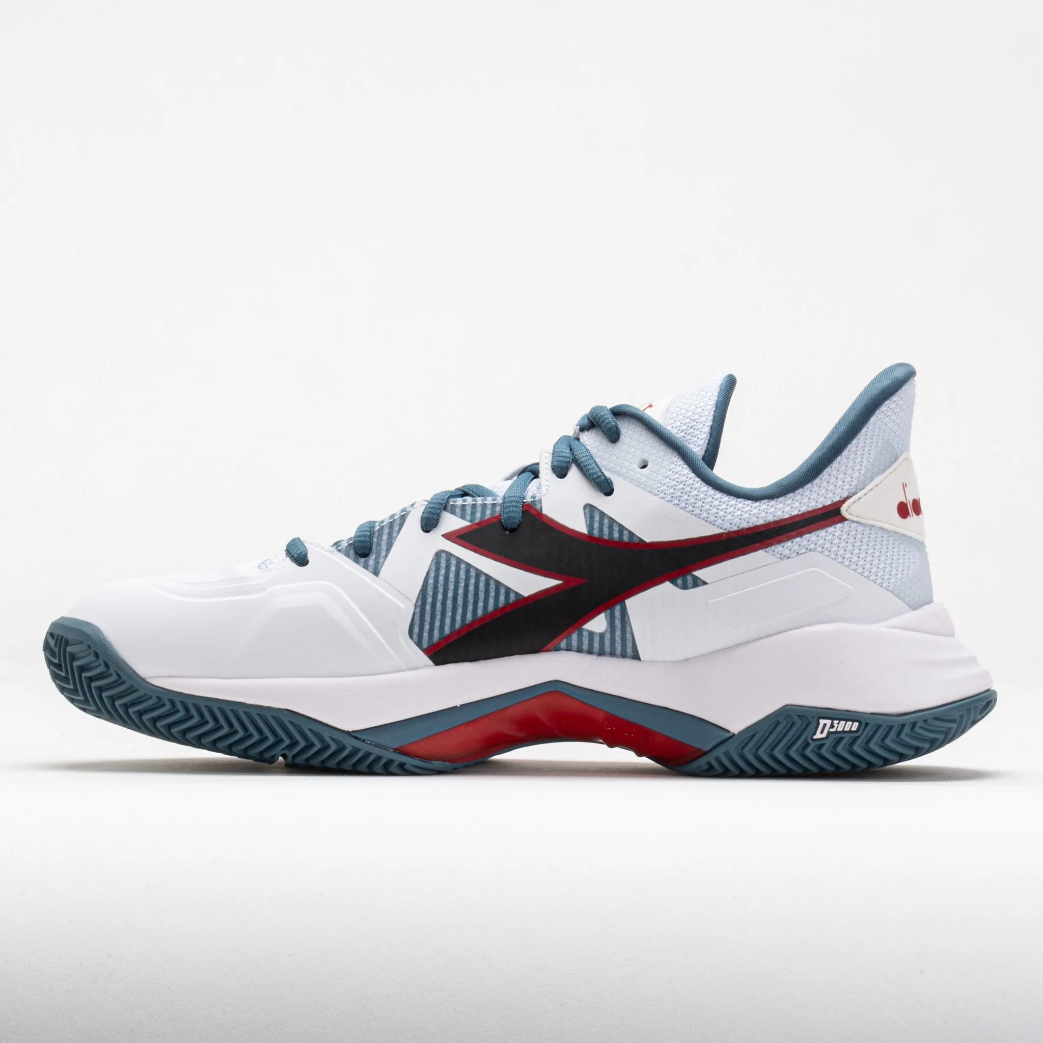 soccer player shoes Mountain running asset Diadora B.Icon 2 Clay Men's  White/Oceanview/Salsa