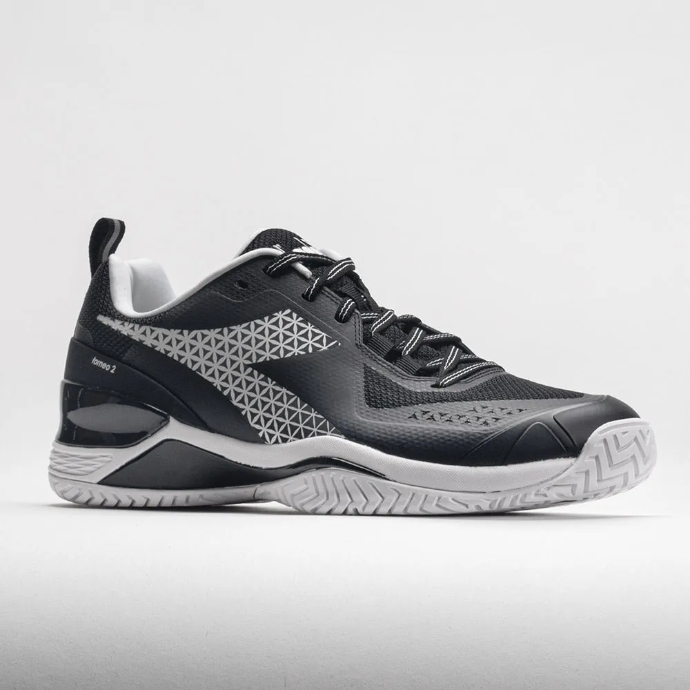 sports heritage Diadora Blushield Torneo 2 AG Men's  Black/White