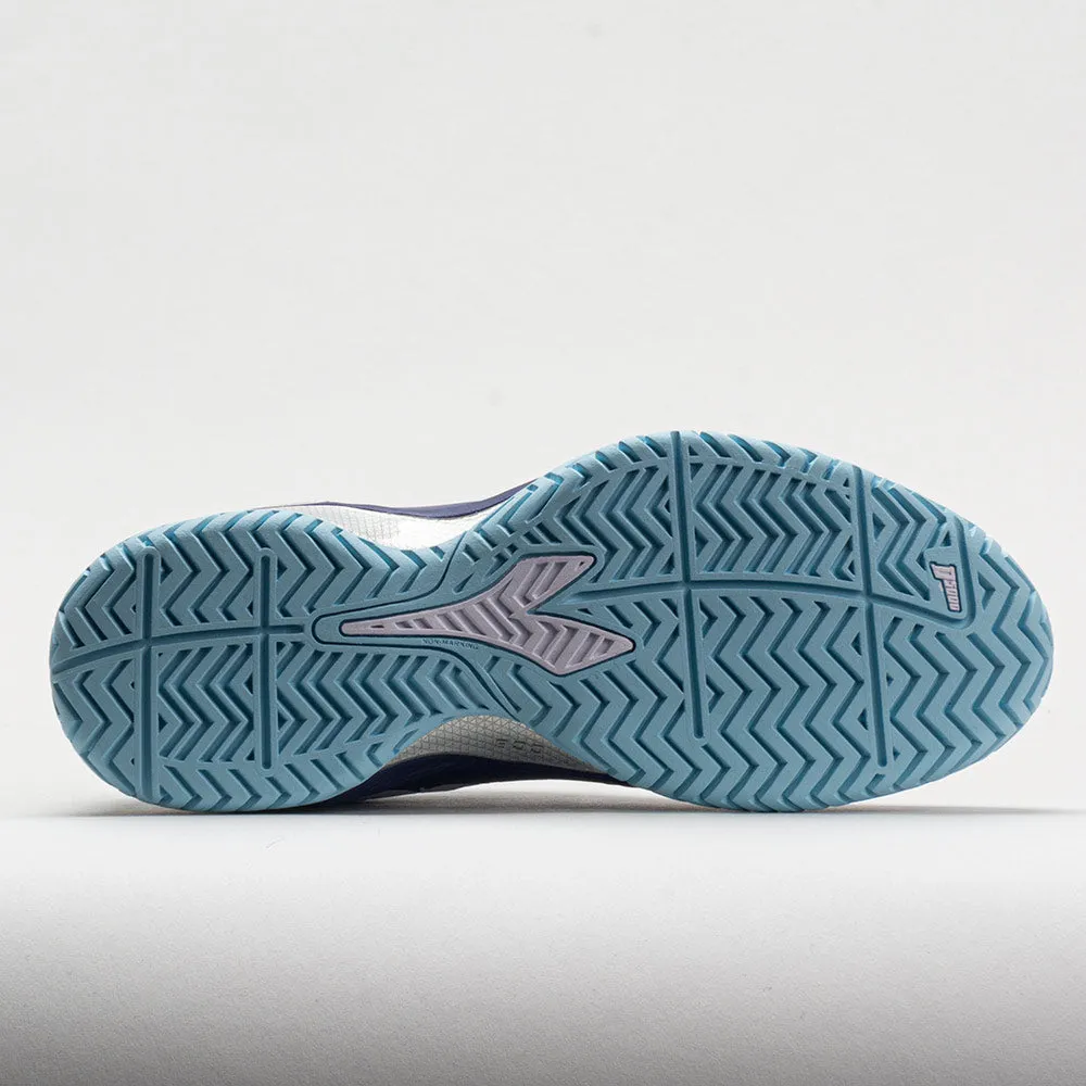 modern - style running shoes running for fitness shoes Diadora Blushield Torneo 2 AG Women's  Bluepint/White/Bright Baby Blue