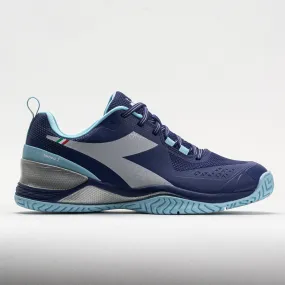 Diadora Blushield Torneo 2 AG Women's  Bluepint/White/Bright Baby Blue running during work breaks Step Assist