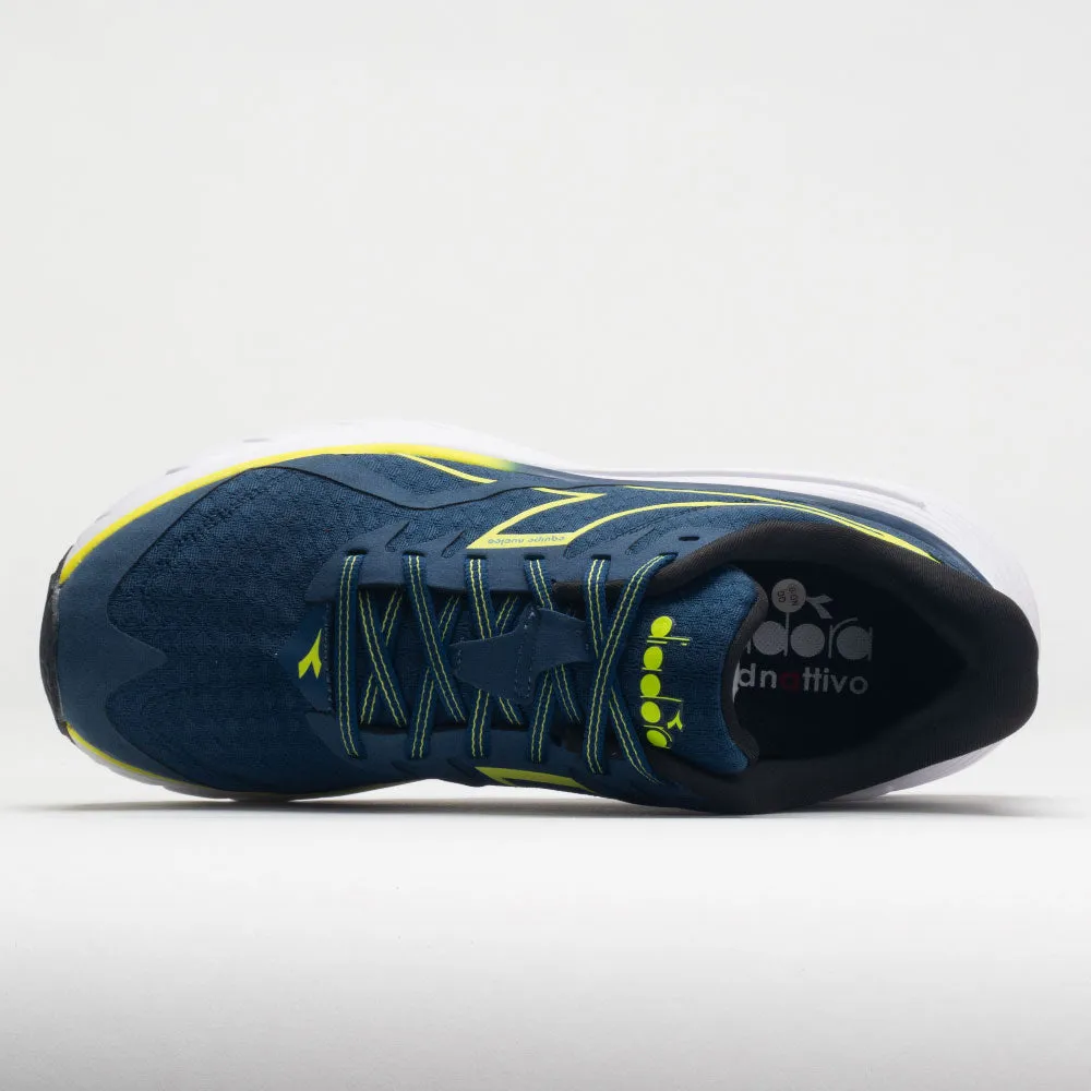 Diadora Equipe Nucleo Men's  Blue Opal/Evening Primrose/White Wear resistant Dark color