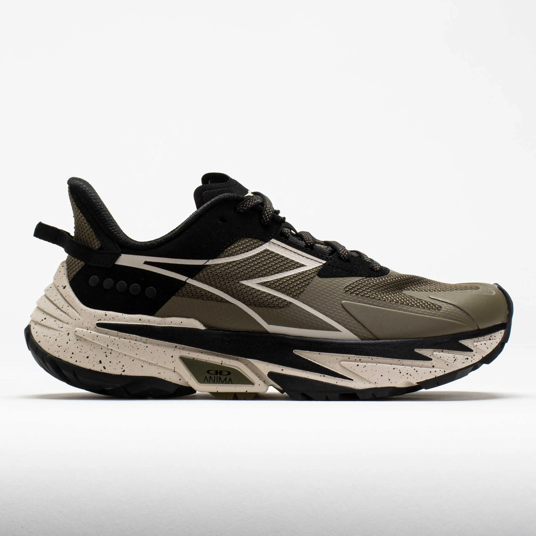 Diadora Equipe Sestriere-XT Military Olive/Black pin - decorated running shoes educational - event running shoes
