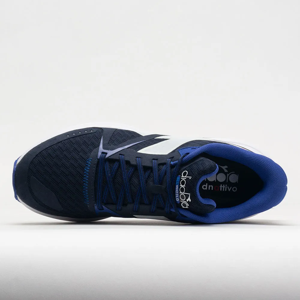 narrow - toe box shoes Diadora Mythos Blushield 8 Vortice Men's  Blue Corsair/White