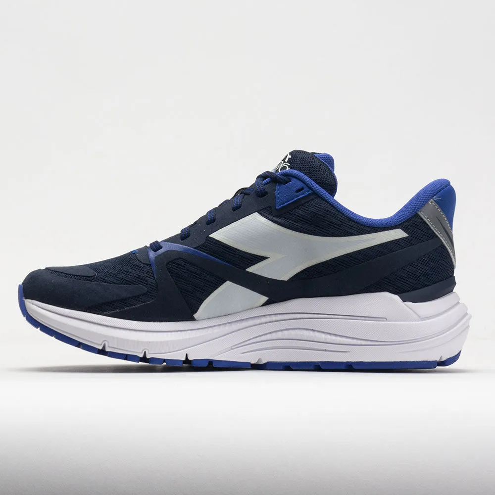 Diadora Mythos Blushield 8 Vortice Men's  Blue Corsair/White running with watch shoes mud running footwear