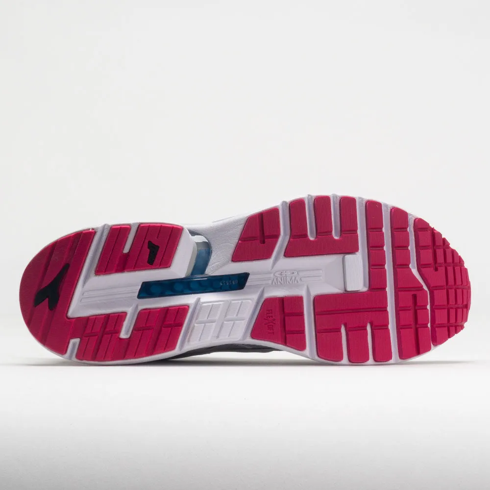 running endurance training running headbands Diadora Mythos Blushield Vigore 2 Women's  Silver DD/Black/Rubine Red