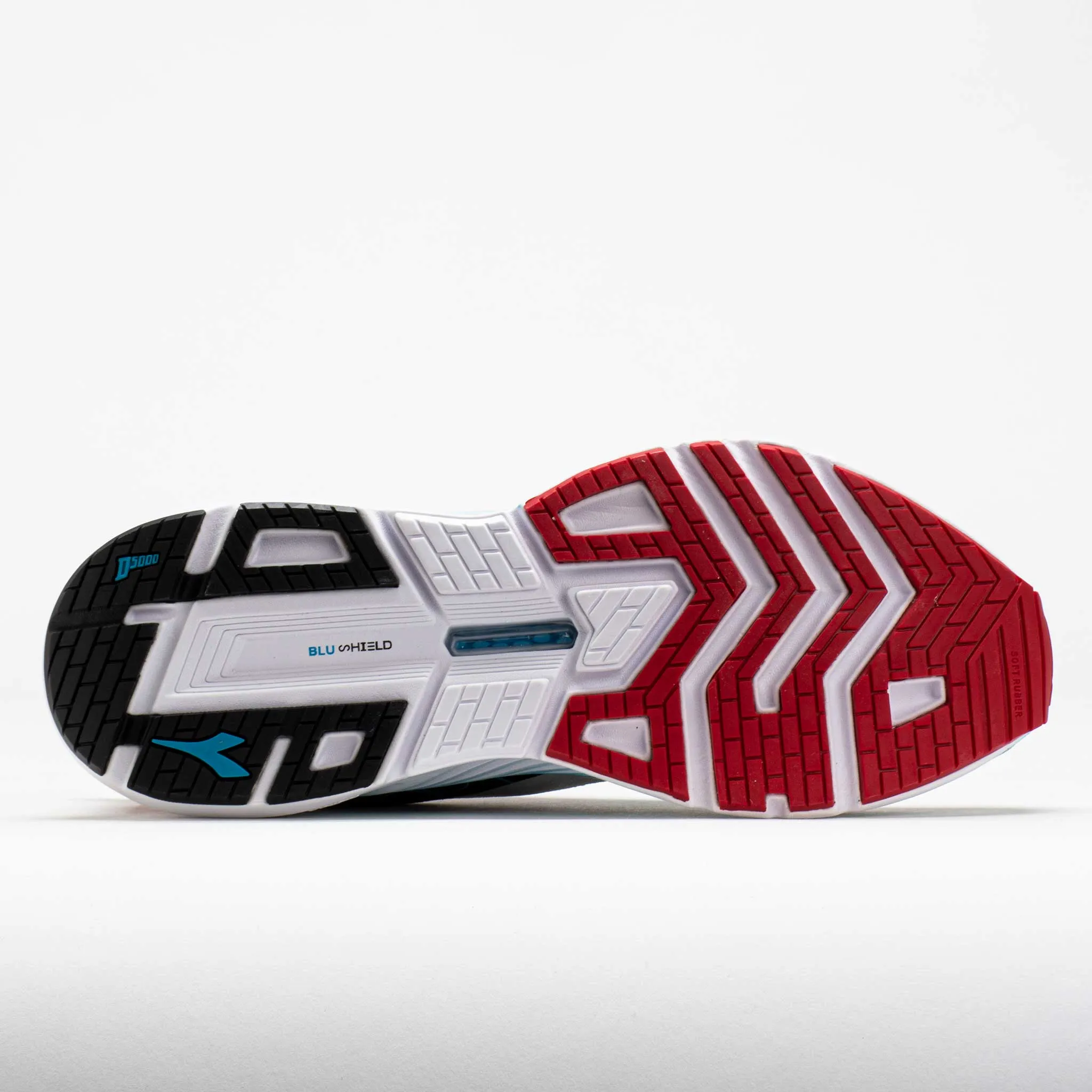 Diadora Mythos Blushield Volo 4 Men's  Silver DD/Blue Danube/Salsa mid - top running shoes