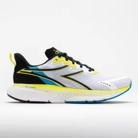 endurance - training running shoes adult style Diadora Mythos Blushield Volo 4 Men's  White/Black/Evening Primrose