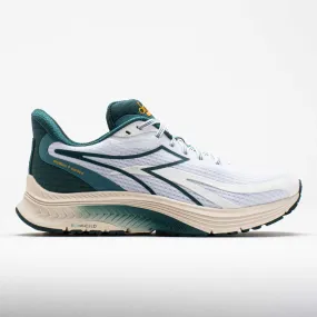 anniversary - themed running gear treadmill - friendly running shoes Diadora Mythos Blushield Vortice 9 Men's  Whisper White/Mediterranea