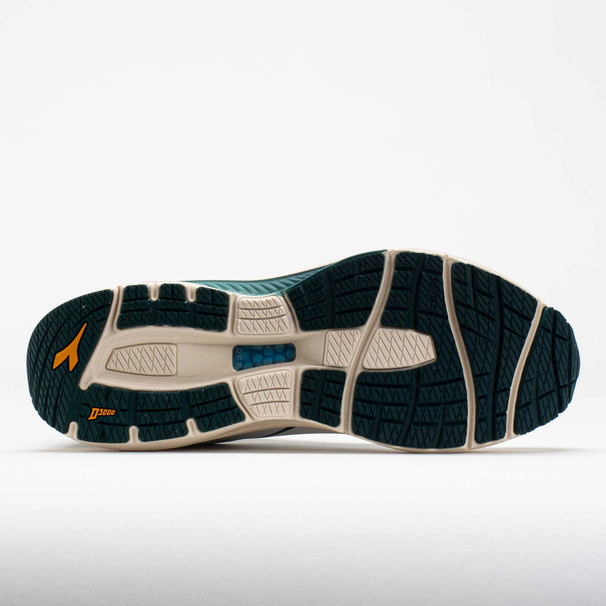 Well Fitted warm weather running shoes Diadora Mythos Blushield Vortice 9 Men's  Whisper White/Mediterranea