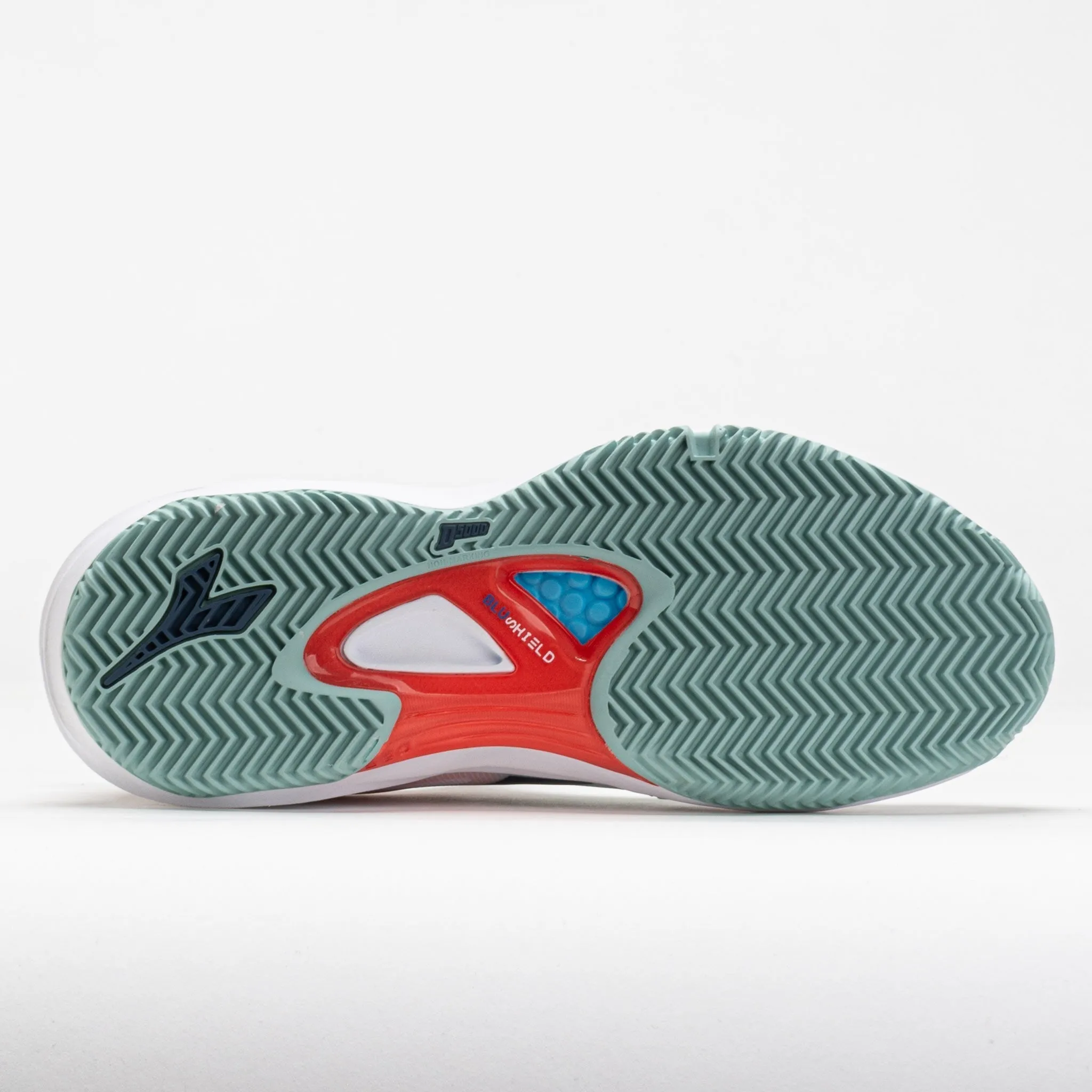 treadmill - running Hand washable Diadora Speed Blushield Fly 4  Clay Women's  White/Blue/Surf Spray