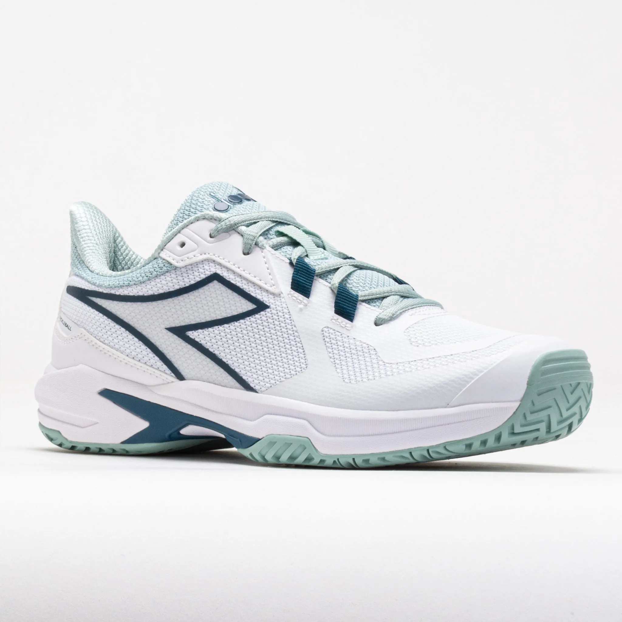 foot - comfort Diadora Trofeo 2 AG Pickleball Women's  White/Legion Blue