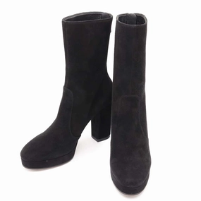 Dior D-RISE EncreBoots BlackKDI494VVVS900 suede Size 36.5 Social Butterfly