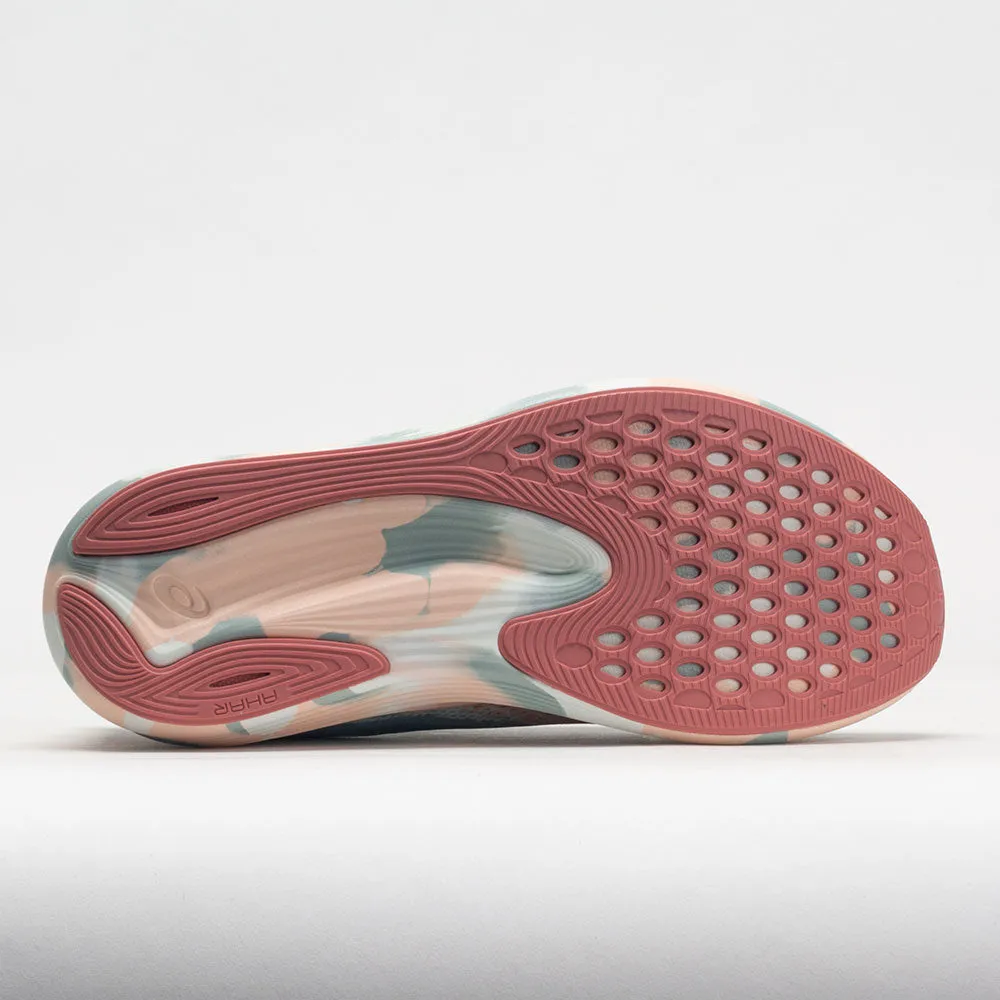 running on hills Gloves ASICS Noosa Tri 15 Women's  Pure Aqua/Pale Apricot