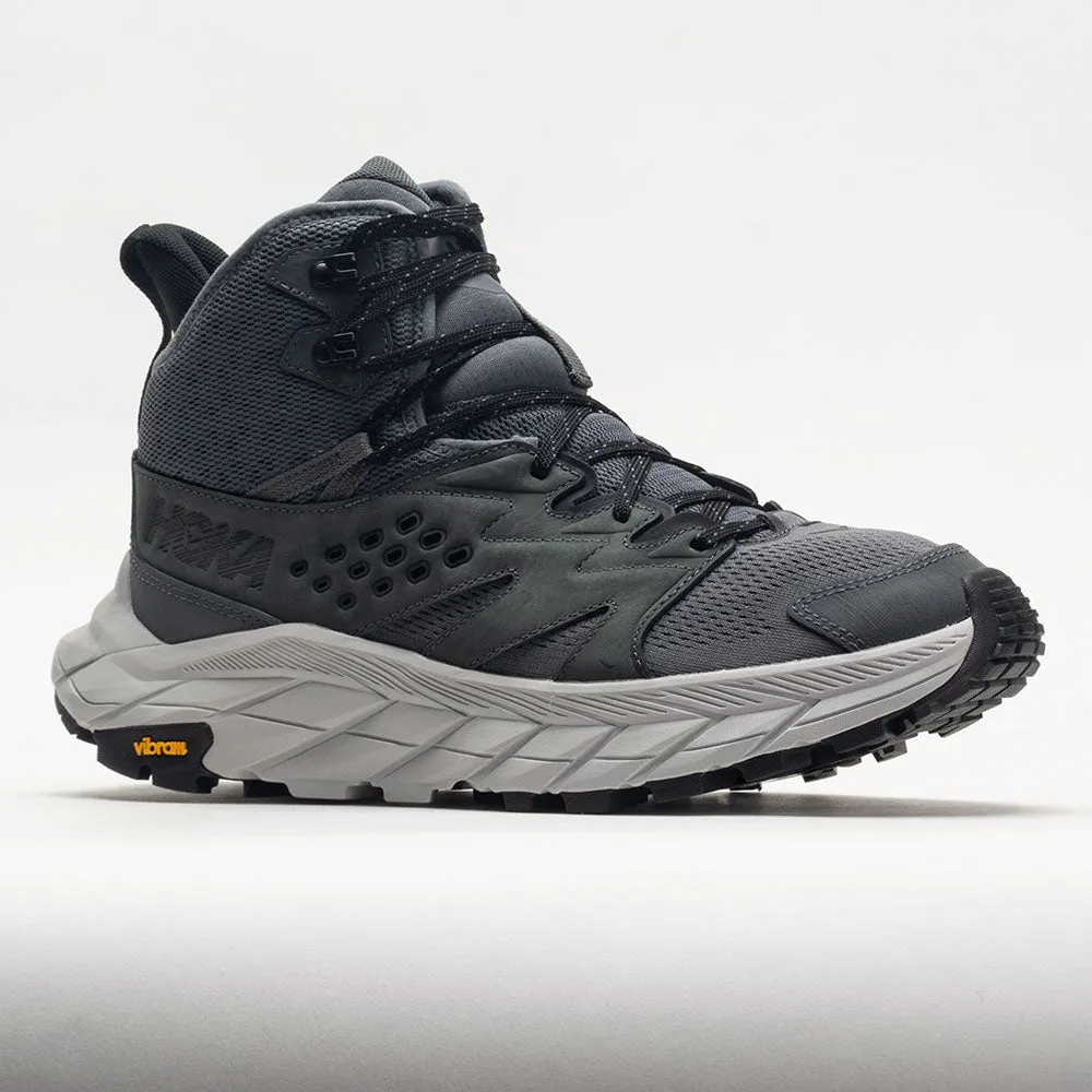 HOKA Anacapa Breeze Mid Men's  Castlerock/Harbor Mist political - event running wear stretchy - straps