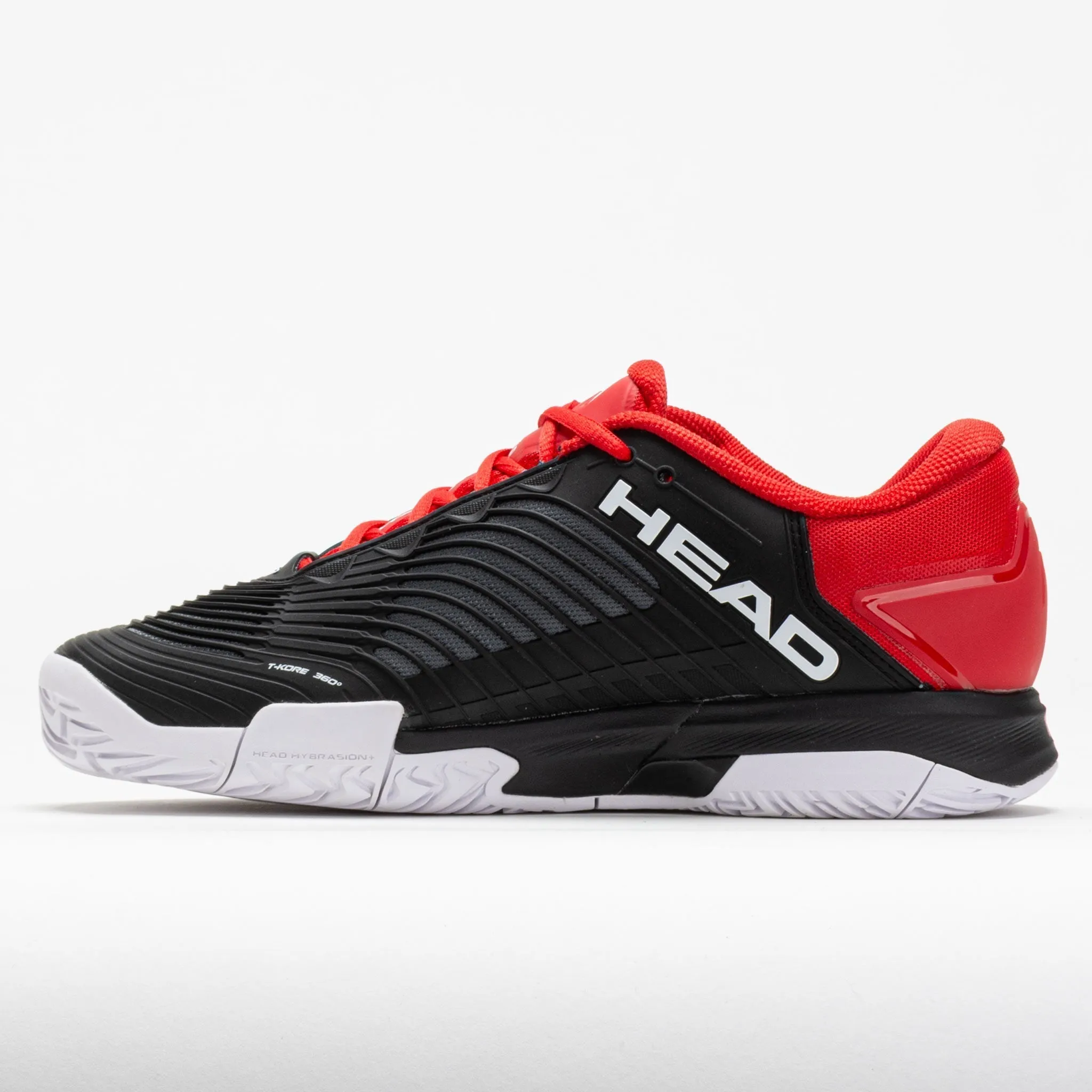 HEAD Revolt Pro 4.5 Men's  Black/Red adjustable - fit shoes morning running