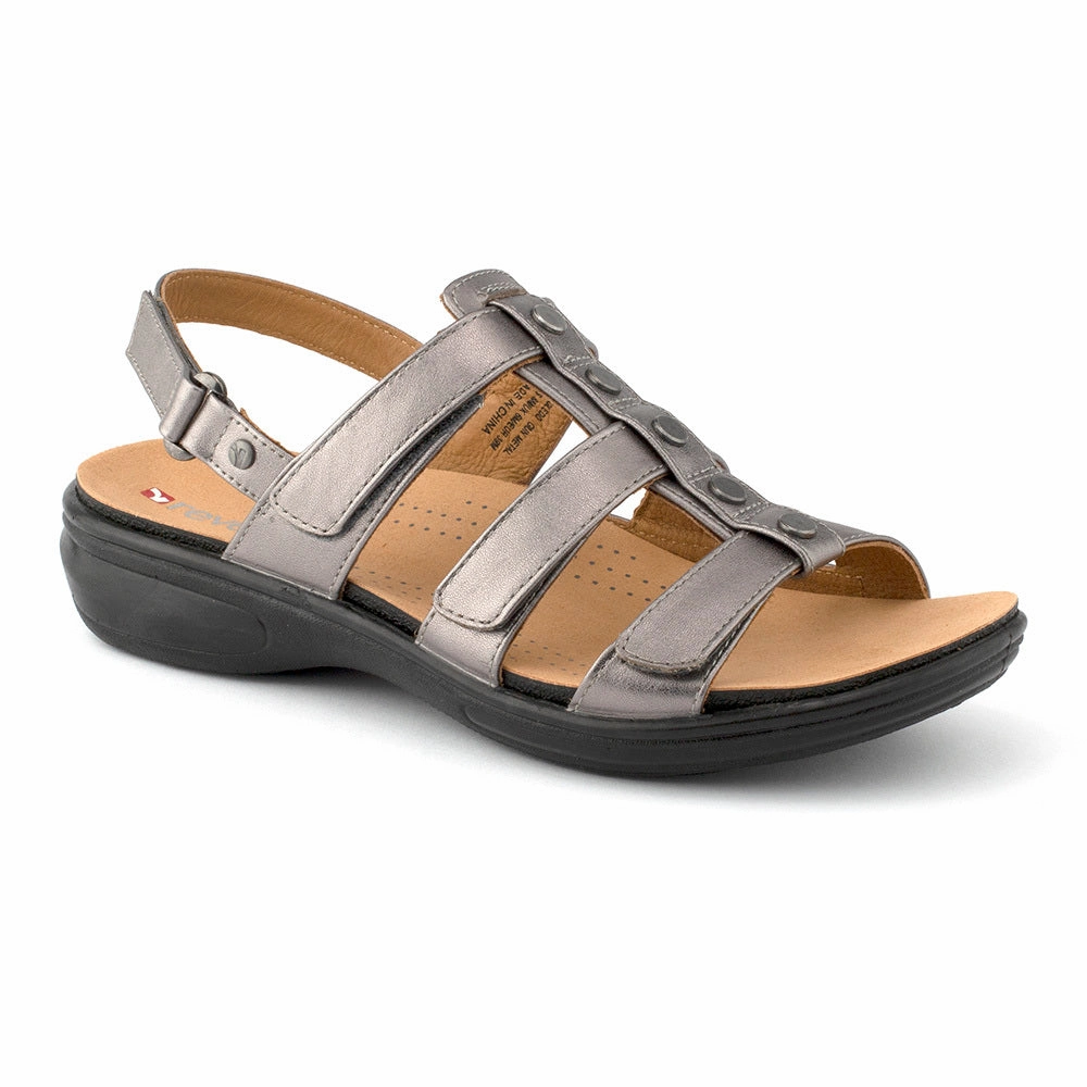 Canvas Comfortable Travel Footwear Toledo Gunmetal