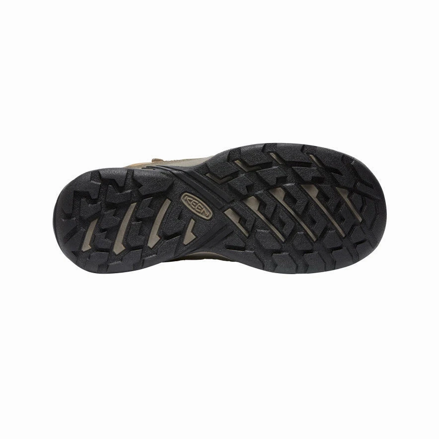 Minimalist Look Lightweight Footwear Circadia Mid Waterproof Toasted Coconut/North Atlantic