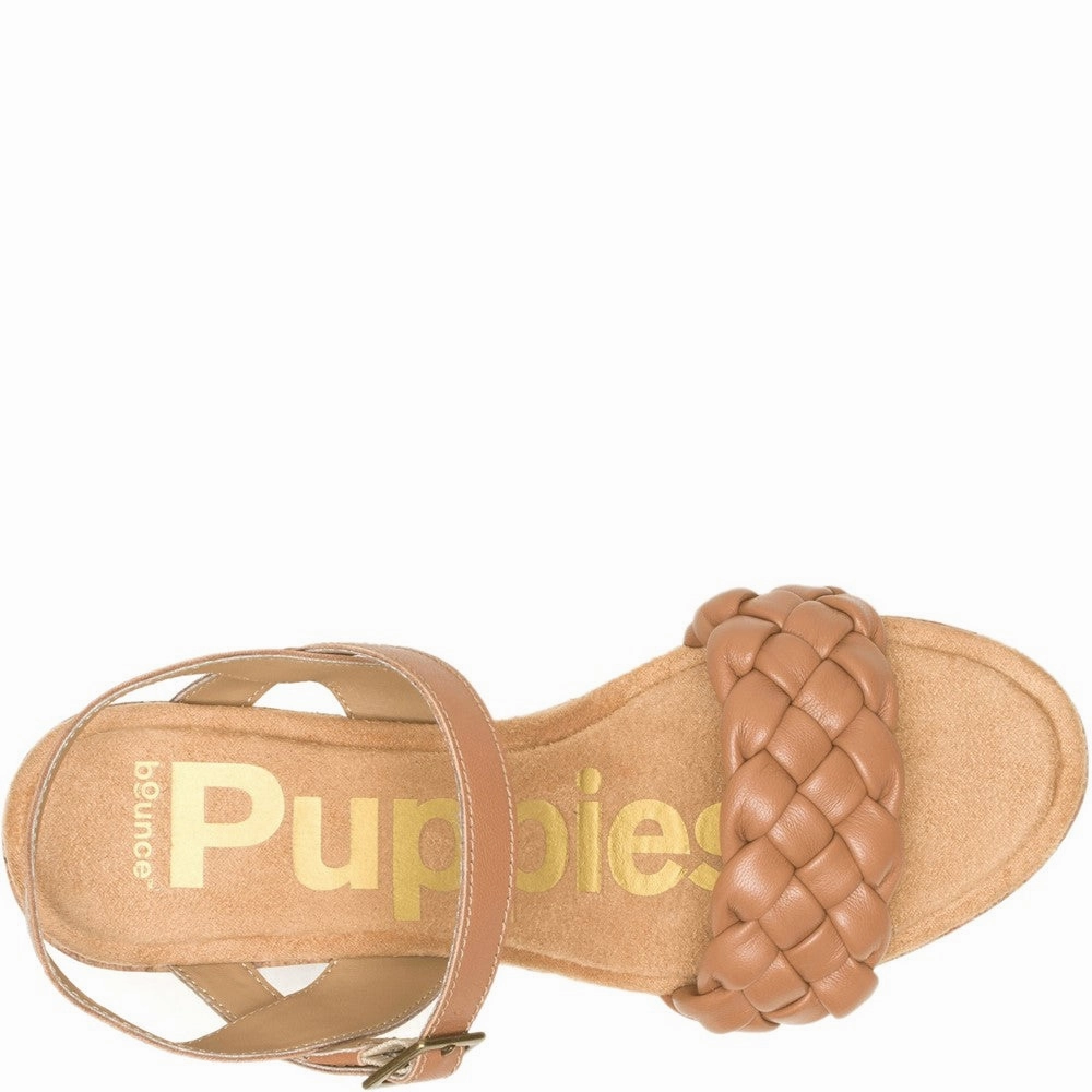 Hush Puppies Poppy Quarter Strap Sandal Smooth Flex Urban Classic