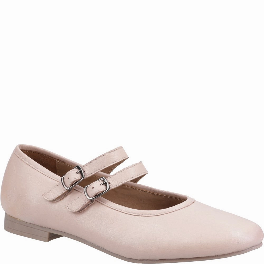 Hush Puppies Nancy Mary Jane Ballet Suede Warm