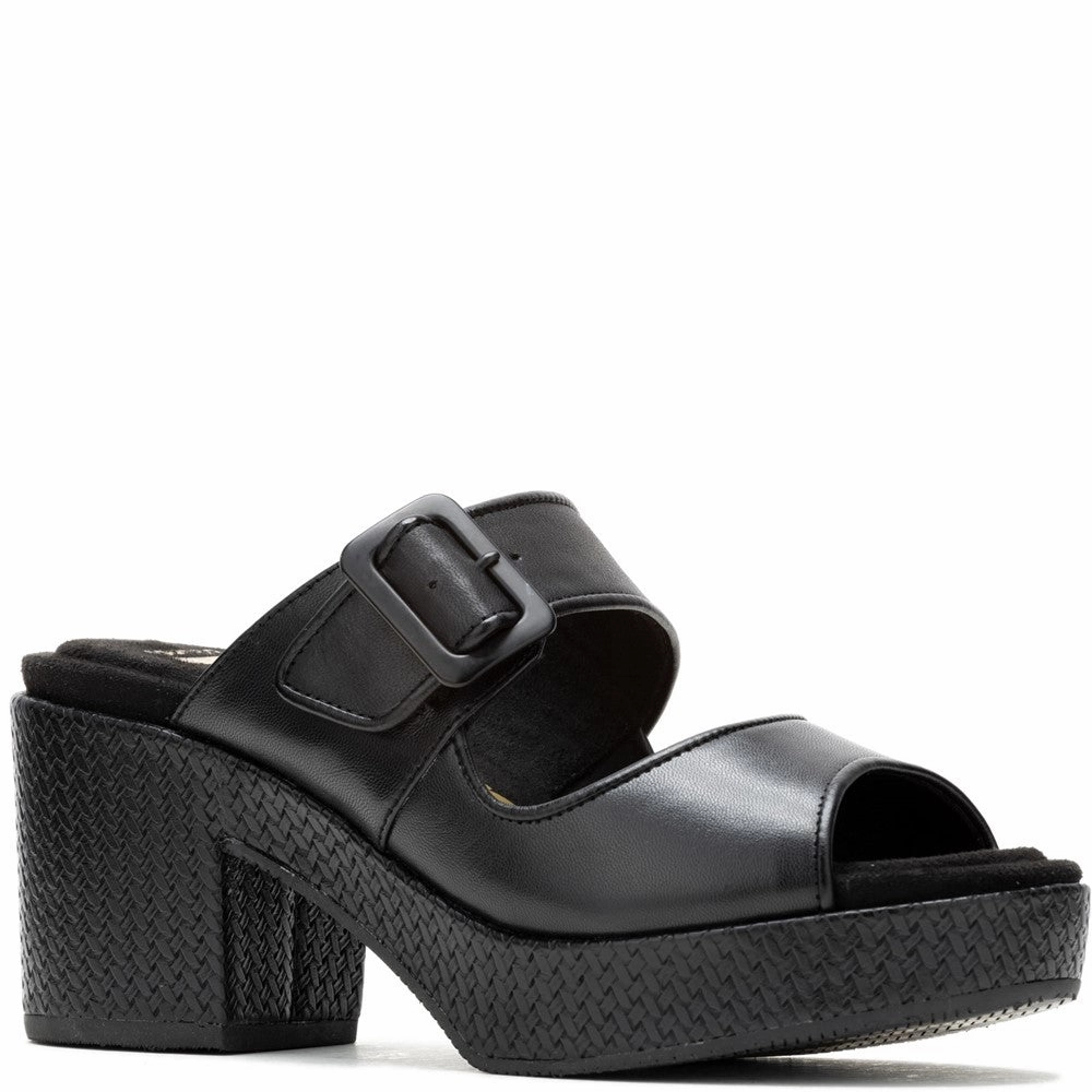 Hush Puppies Poppy Buckle Slide Easy Slip-On