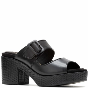 Hush Puppies Poppy Buckle Slide Easy Slip-On