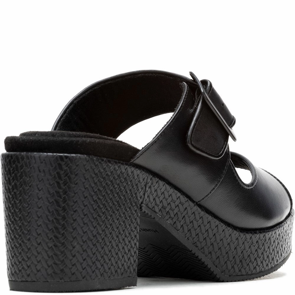 Hush Puppies Poppy Buckle Slide Pure Comfort Easy Day