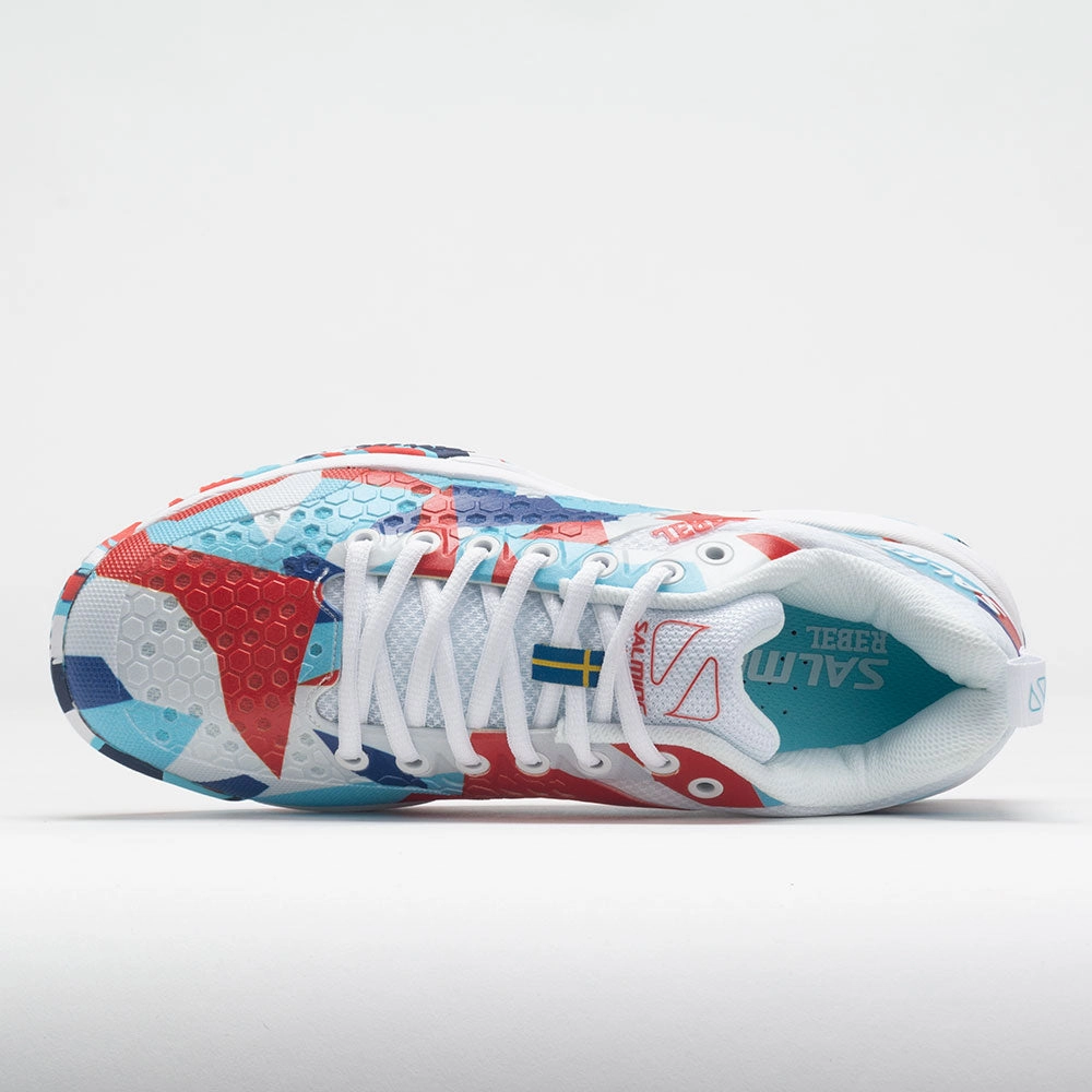 Salming Rebel Men's  Camo running on treadmills