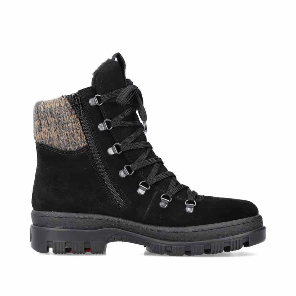 Suede Material Adjustable buckle X8200-00 Black/Graphite Boot