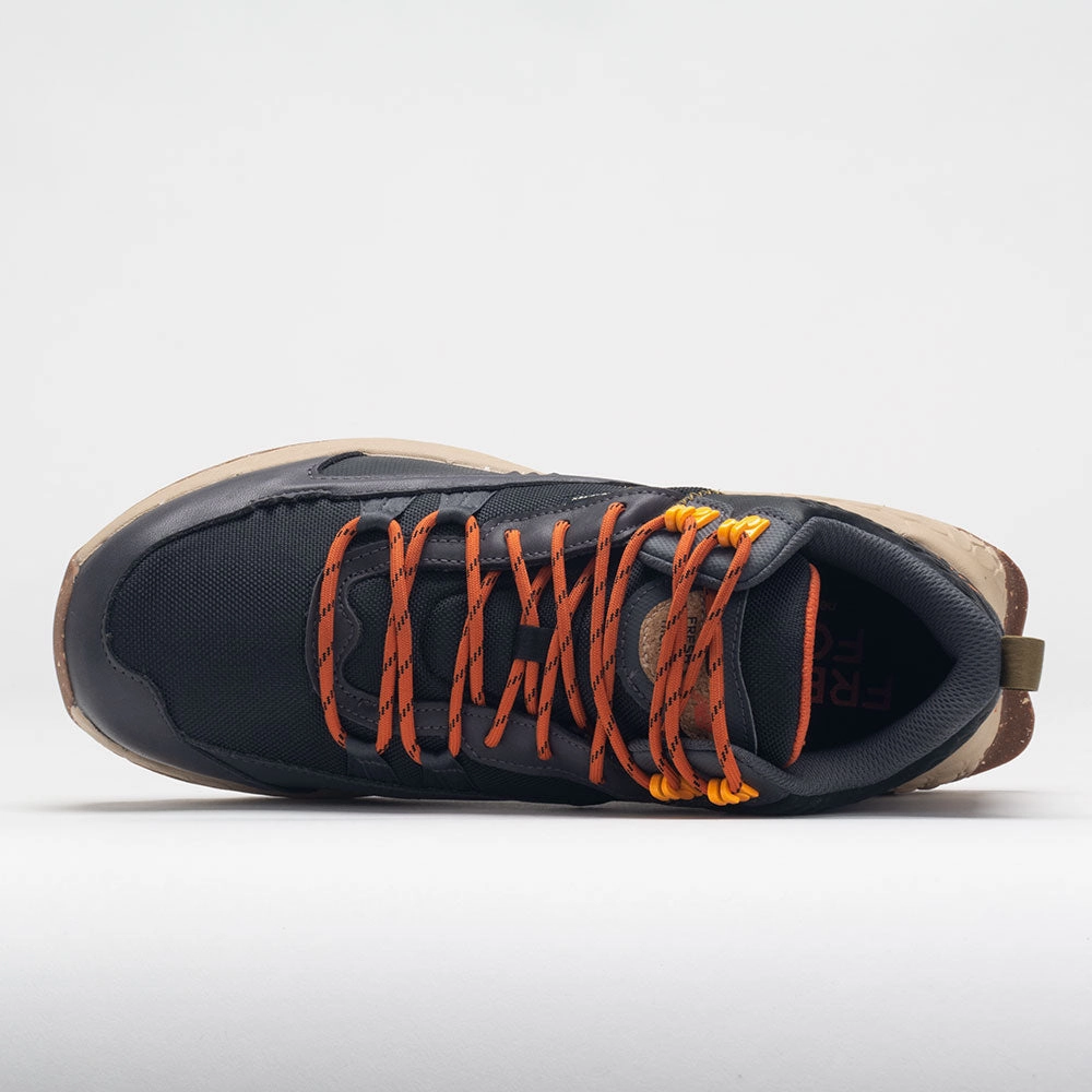 running in hilly terrain shoes New Balance Fresh Foam X Hierro Mid GTX Men's  Black/Magnet/Hot Marigol