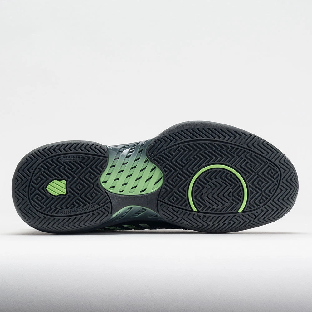 occasional wear shoe functionality country shoes K-Swiss Hypercourt Supreme Men's  Urban Chic/Soft Neon Green