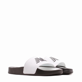 DynaSoft 200v2 White/Black Travel-ready Footwear Slip-On Comfort