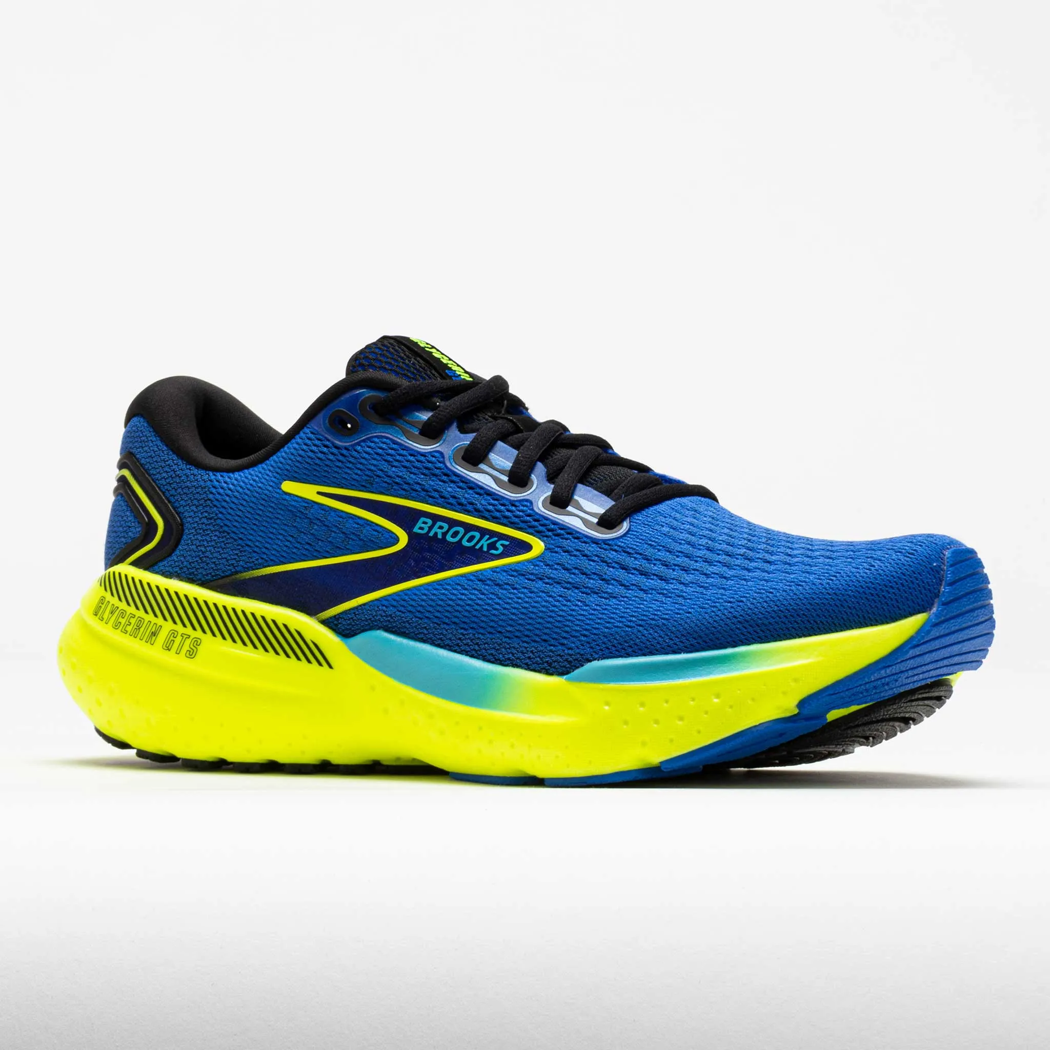 Brooks Glycerin GTS 21 Men's  Blue/Nightlife/Black quarter - length running wear Sports Footwear